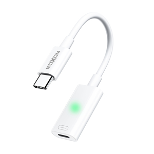 Slika od Adapter OTG Moxom MX-CB243 Type-C na Lightning beli