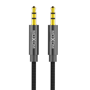 Slika od Audio AUX kabal Moxom MX-AX42 crni