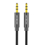 Slika od Audio AUX kabal Moxom MX-AX42 crni