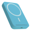Slika od Power bank MagSafe 15W 5000 mAh svetlo plavi