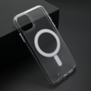Slika od Futrola STANDARD MagSafe za iPhone 11 (6.1) providna (bela)