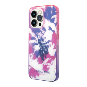 Slika od Futrola Polo With Dye Palm - Design & Horse Logo za Iphone 14 Pro Max ljubicasta Full ORG (USHCP14XUPAU)