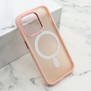 Slika od Futrola SILKY MAGSAFE II za iPhone 14 Pro (6.1) roze