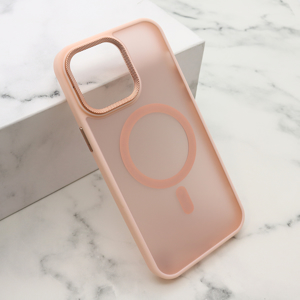 Slika od Futrola SILKY MAGSAFE II za iPhone 14 Pro Max (6.7) roze