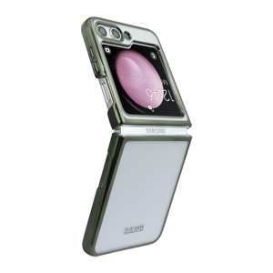 Slika od Futrola LINES za Samsung F731B Galaxy Z FLIP 5 5G zelena (GKK case)