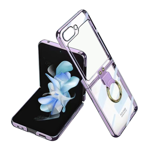 Slika od Futrola RING LINES za Samsung F731B Galaxy Z Flip 5 5G ljubicasta (GKK case)