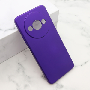 Slika od Futrola Soft Silicone za Xiaomi Redmi A3 ljubicasta