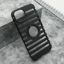 Slika od Futrola LINES LOGO CUT za iPhone 13 (6.1) crna