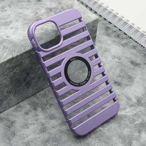 Slika od Futrola LINES LOGO CUT za iPhone 13 (6.1) ljubicasta