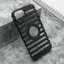 Slika od Futrola LINES LOGO CUT za iPhone 14 (6.1) crna