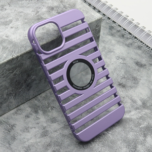Slika od Futrola LINES LOGO CUT za iPhone 14 (6.1) ljubicasta