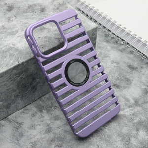 Slika od Futrola LINES LOGO CUT za iPhone 14 Pro Max (6.7) ljubicasta