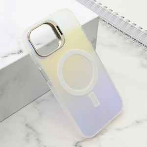 Slika od Futrola SHINE MagSafe za iPhone 15 (6.1) bela
