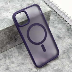 Slika od Futrola SILKY MAGSAFE MATTE za iPhone 11 (6.1) ljubicasta