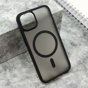 Slika od Futrola SILKY MAGSAFE MATTE za iPhone 14 (6.1) crna