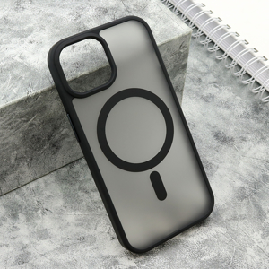 Slika od Futrola SILKY MAGSAFE MATTE za iPhone 15 (6.1) crna