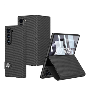 Slika od Futrola LEATHER za Samsung F956B Galaxy Z Fold 6 5G karbon crna (GKK case)