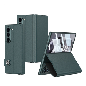 Slika od Futrola LEATHER za Samsung F956B Galaxy Z Fold 6 5G zelena (GKK case)