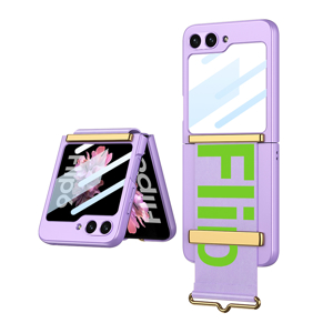 Slika od Futrola STRAP CASE za Samsung F741B Galaxy Z Flip 6 5G ljubicasta (GKK case)