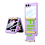 Slika od Futrola STRAP CASE za Samsung F741B Galaxy Z Flip 6 5G ljubicasta (GKK case)