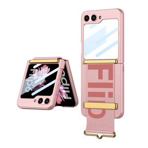 Slika od Futrola STRAP CASE za Samsung F741B Galaxy Z Flip 6 5G roze (GKK case)