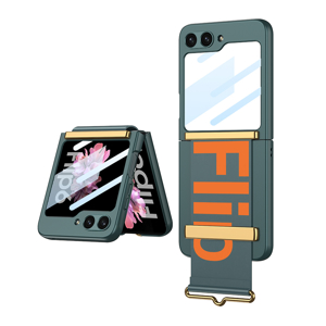 Slika od Futrola STRAP CASE za Samsung F741B Galaxy Z Flip 6 5G tamno zelena (GKK case)