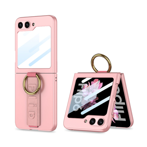 Slika od Futrola STRAP RING CASE za Samsung F741B Galaxy Z Flip 6 5G roze (GKK case)