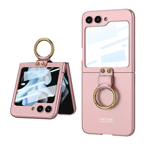 Slika od Futrola SMOOTH RING za Samsung F741B Galaxy Z Flip 6 5G roze (GKK case)