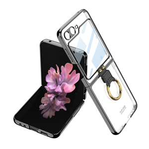 Slika od Futrola RING LINES za Samsung F741B Galaxy Z Flip 6 5G crna (GKK case)