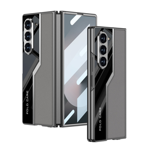 Slika od Futrola LEATHER STYLE za Samsung F956B Galaxy Z Fold 6 5G siva (GKK case)