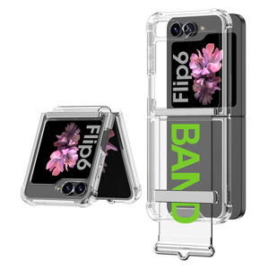 Slika od Futrola CLEAR STRAP za Samsung F741B Galaxy Z Flip 6 5G zelena (GKK case)