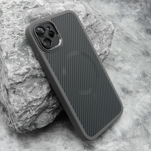 Slika od Futrola CARBON MagSafe za iPhone 11 (6.1) siva (small camera)