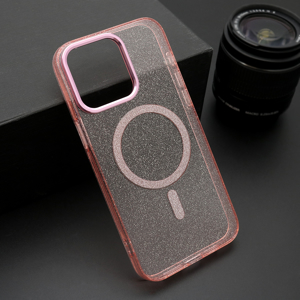 Slika od Futrola SPARKLING MagSafe za iPhone 15 Pro Max (6.7) roze