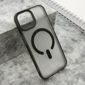 Slika od Futrola BLURRY MagSafe za iPhone 15 (6.1) crna