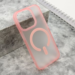 Slika od Futrola BLURRY MagSafe za iPhone 15 Pro (6.1) roze