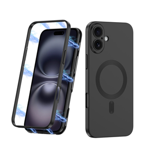 Slika od Futrola 360 COLOR MagSafe za iPhone 16 (6.1) crna (GKK case)