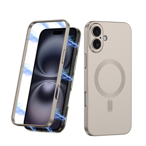 Slika od Futrola 360 COLOR MagSafe za iPhone 16 (6.1) titanijum (GKK case)