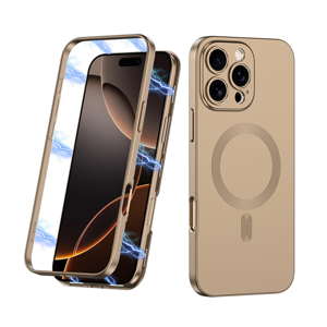 Slika od Futrola 360 COLOR MagSafe za iPhone 16 Pro Max (6.9) zlatna (GKK case)