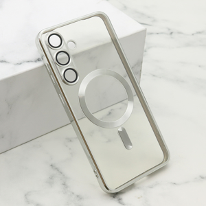Slika od Futrola CAMERA PROTECT MAGSAFE za Samsung S936B Galaxy S25 Plus 5G srebrna