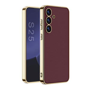 Slika od Futrola S GOLD LINE za Samsung S931B Galaxy S25 5G crvena (GKK case)