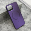 Slika od Futrola COLOR METAL MagSafe za iPhone 12/12 Pro (6.1) ljubicasta