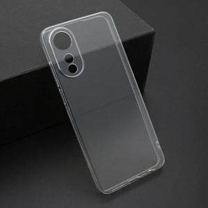 Slika od Futrola ULTRA TANKI PROTECT silikon za OPPO A78 4G providna (bela)