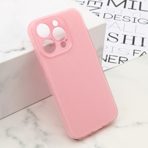 Slika od Futrola GLOW SHINING za iPhone 15 Pro (6.1) svetlo roze