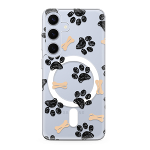 Slika od Futrola silikonska PRINT MagSafe za Samsung S921B Galaxy S24 5G puppy