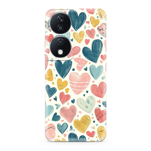 Slika od Futrola ULTRA TANKI PRINT CLEAR za Honor X7b ND0364
