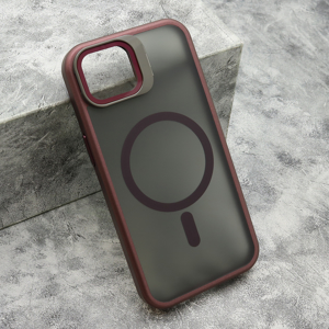Slika od Futrola DARK DROP MagSafe za iPhone 16E (6.1) bordo