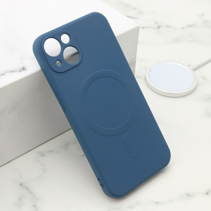 Slika od Futrola VELVET TOUCH MagSafe za iPhone 13 (6.1) plava