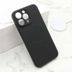 Slika od Futrola VELVET TOUCH MagSafe za iPhone 14 Pro Max (6.7) crna