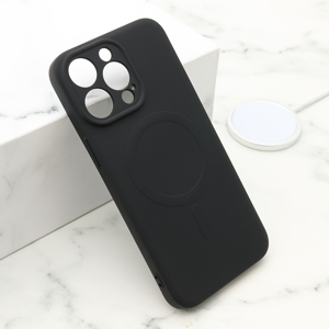 Slika od Futrola VELVET TOUCH MagSafe za iPhone 15 Pro Max (6.7) crna