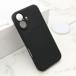Slika od Futrola VELVET TOUCH MagSafe za iPhone 16 (6.1) crna